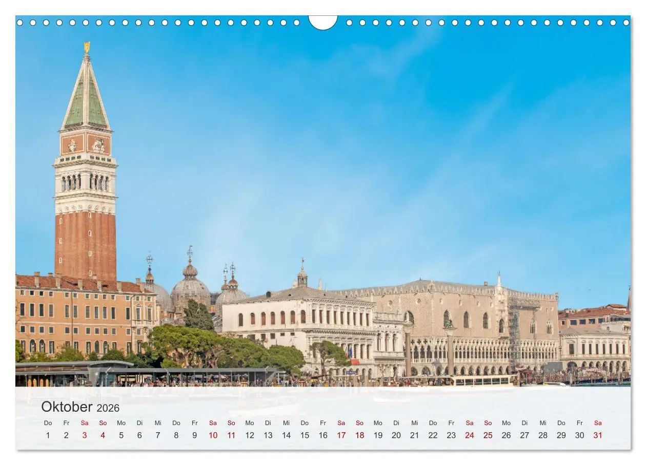 Bild: 9783457259986 | Venedig - Romantische Stadt am Canal Grande (Wandkalender 2026 DIN...