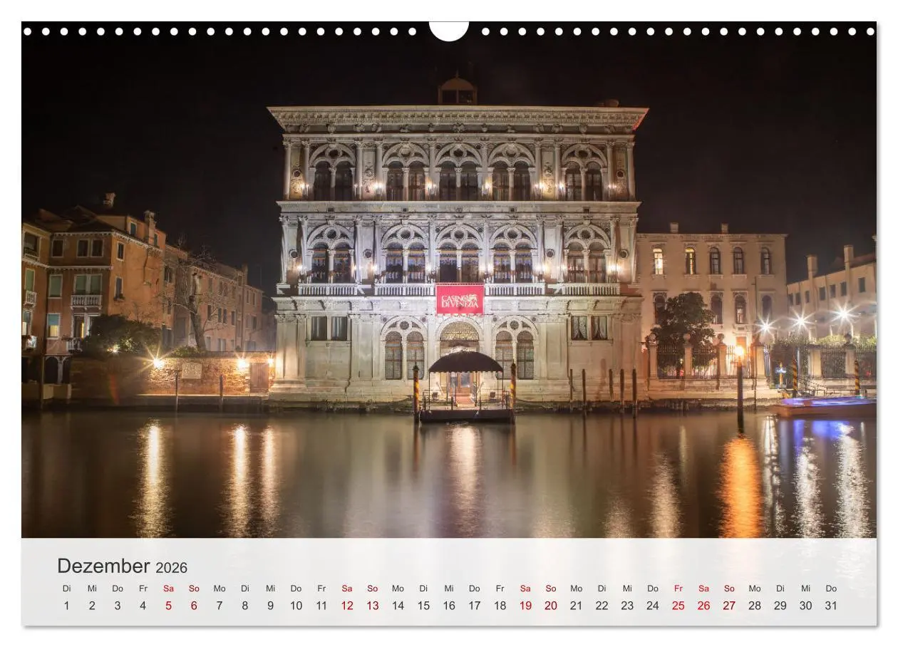 Bild: 9783457259986 | Venedig - Romantische Stadt am Canal Grande (Wandkalender 2026 DIN...