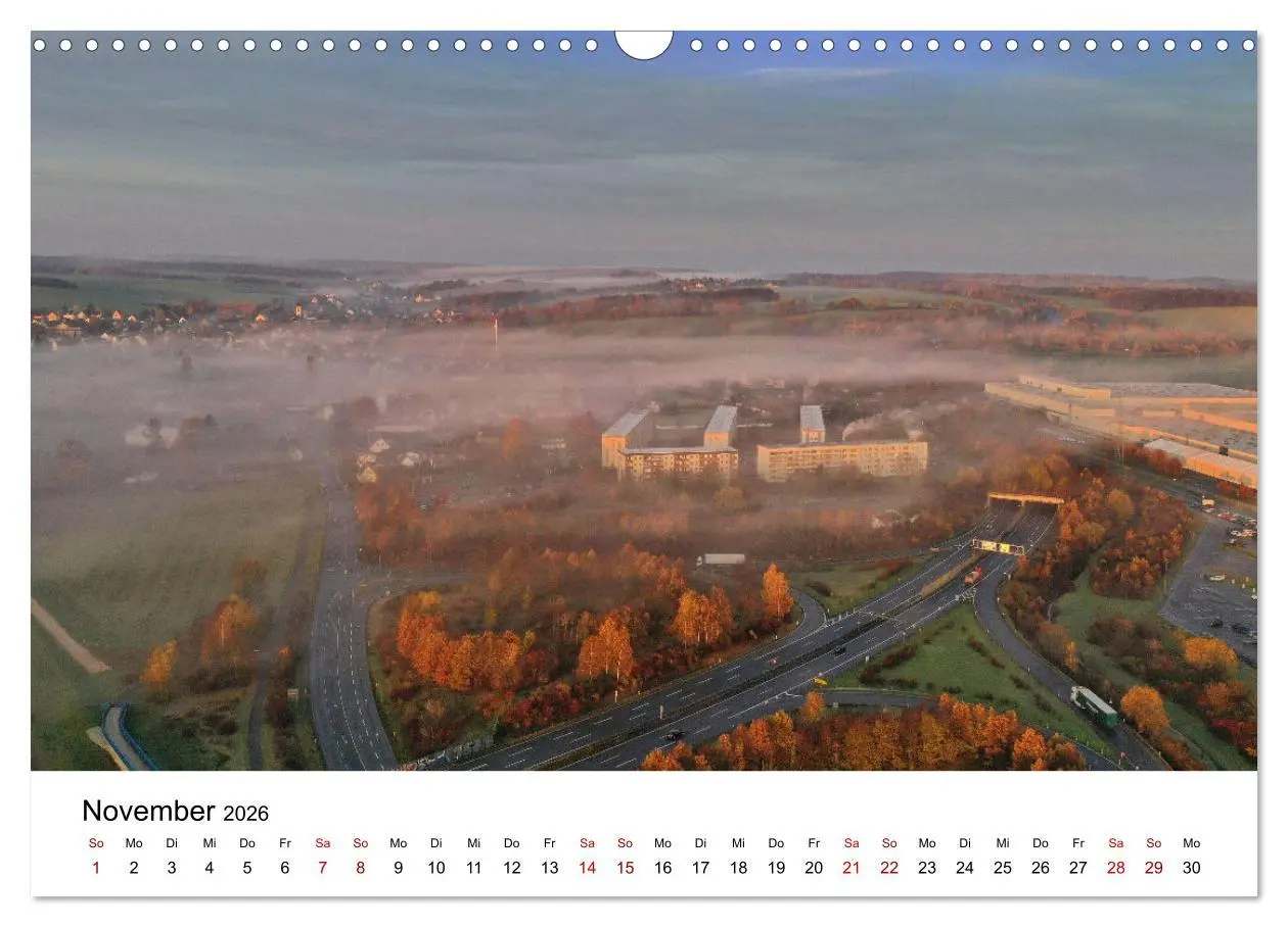 Bild: 9783457569986 | Zwickau - Luftaufnahmen (Wandkalender 2026 DIN A3 quer), CALVENDO...