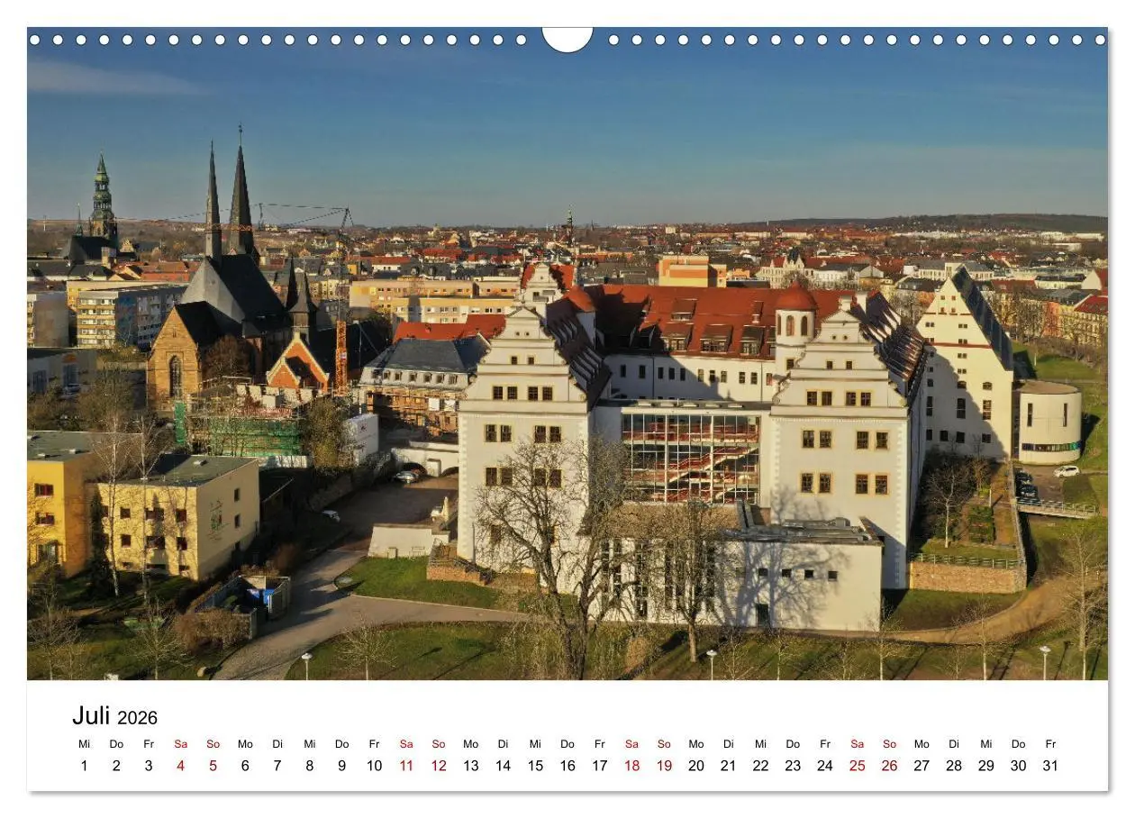 Bild: 9783457569986 | Zwickau - Luftaufnahmen (Wandkalender 2026 DIN A3 quer), CALVENDO...