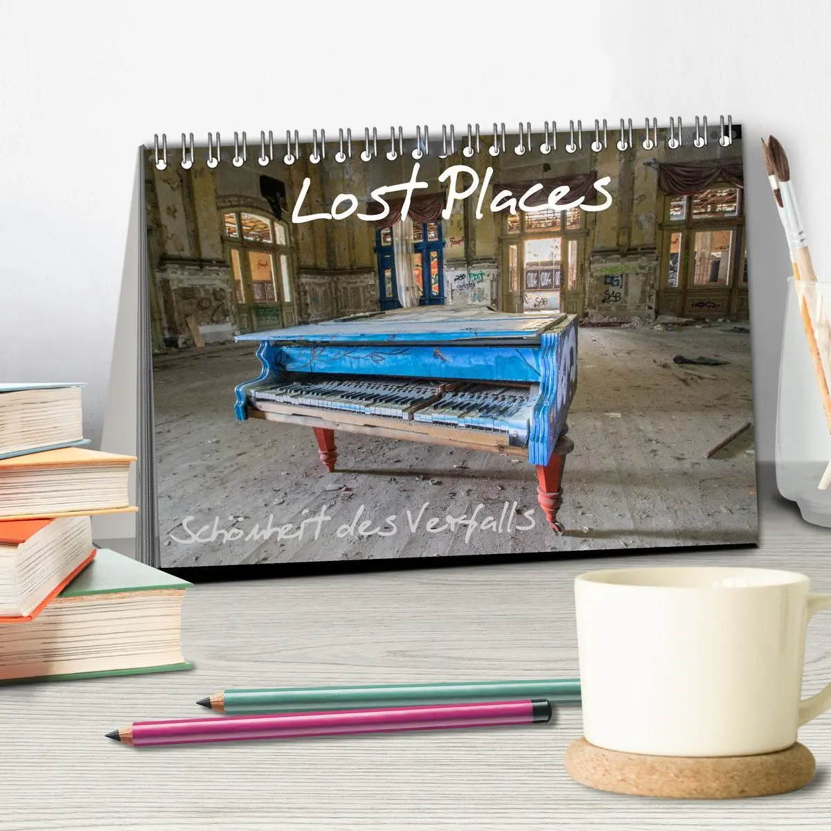 Bild: 9783516039986 | Lost Places - Schönheit des Verfalls (Tischkalender 2026 DIN A5...