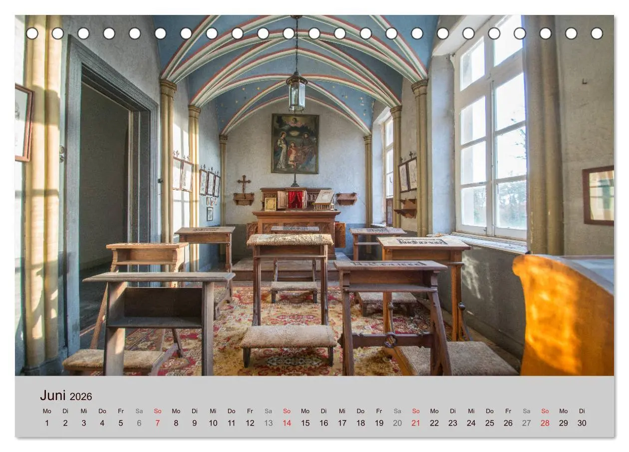 Bild: 9783516039986 | Lost Places - Schönheit des Verfalls (Tischkalender 2026 DIN A5...
