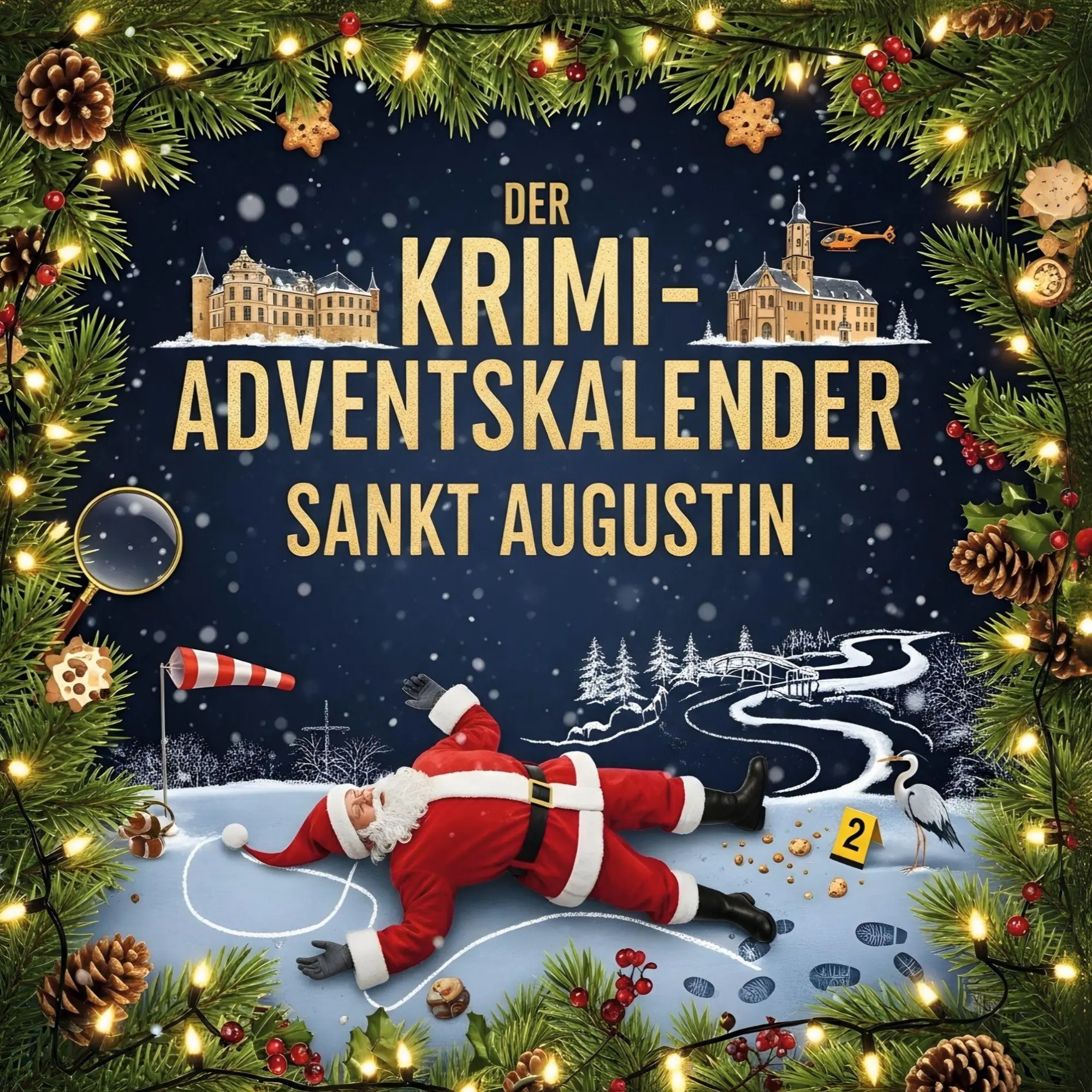 Cover: 9783695309986 | Der Krimi-Adventskalender Sankt Augustin | Mordsverdächtig in 24 Akten