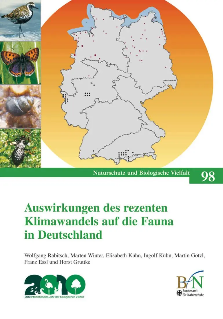 Cover: 9783784339986 | Auswirkungen des rezenten Klimawandels auf die Fauna in Deutschland