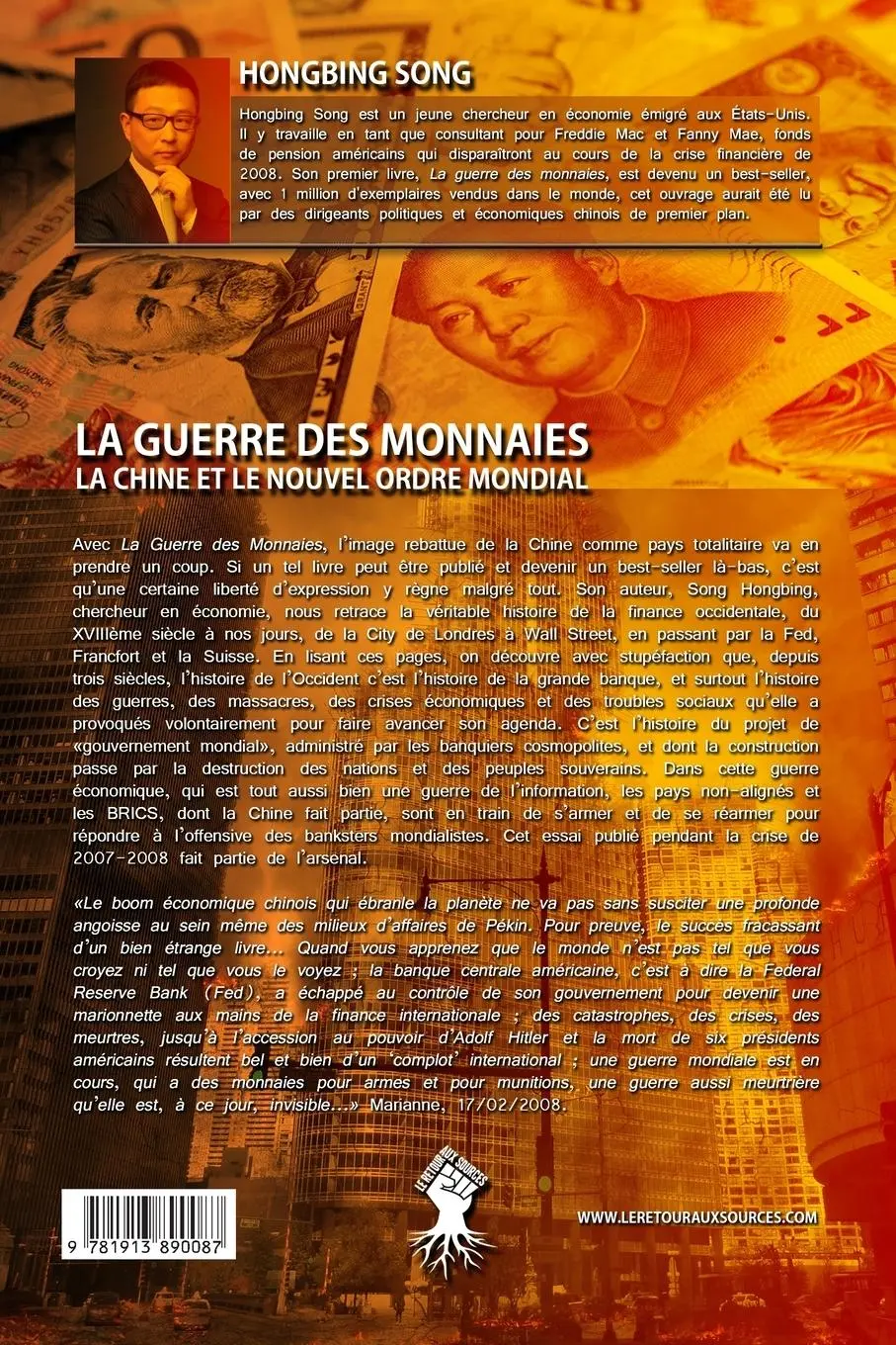 Rückseite: 9781913890087 | La Guerre des Monnaies | Hongbing Song | Taschenbuch | Französisch