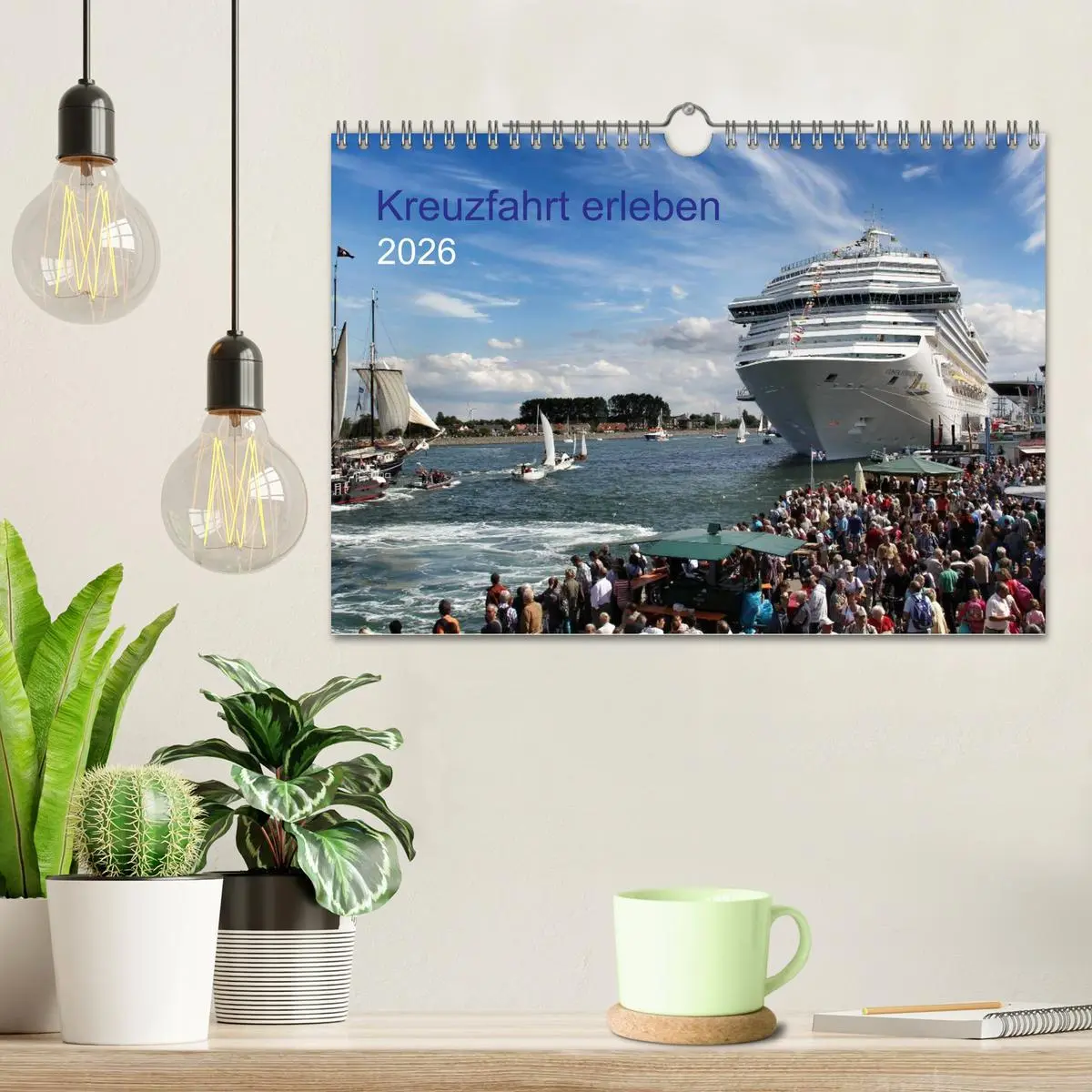 Bild: 9783516080087 | Kreuzfahrt erleben (Wandkalender 2026 DIN A4 quer), CALVENDO...