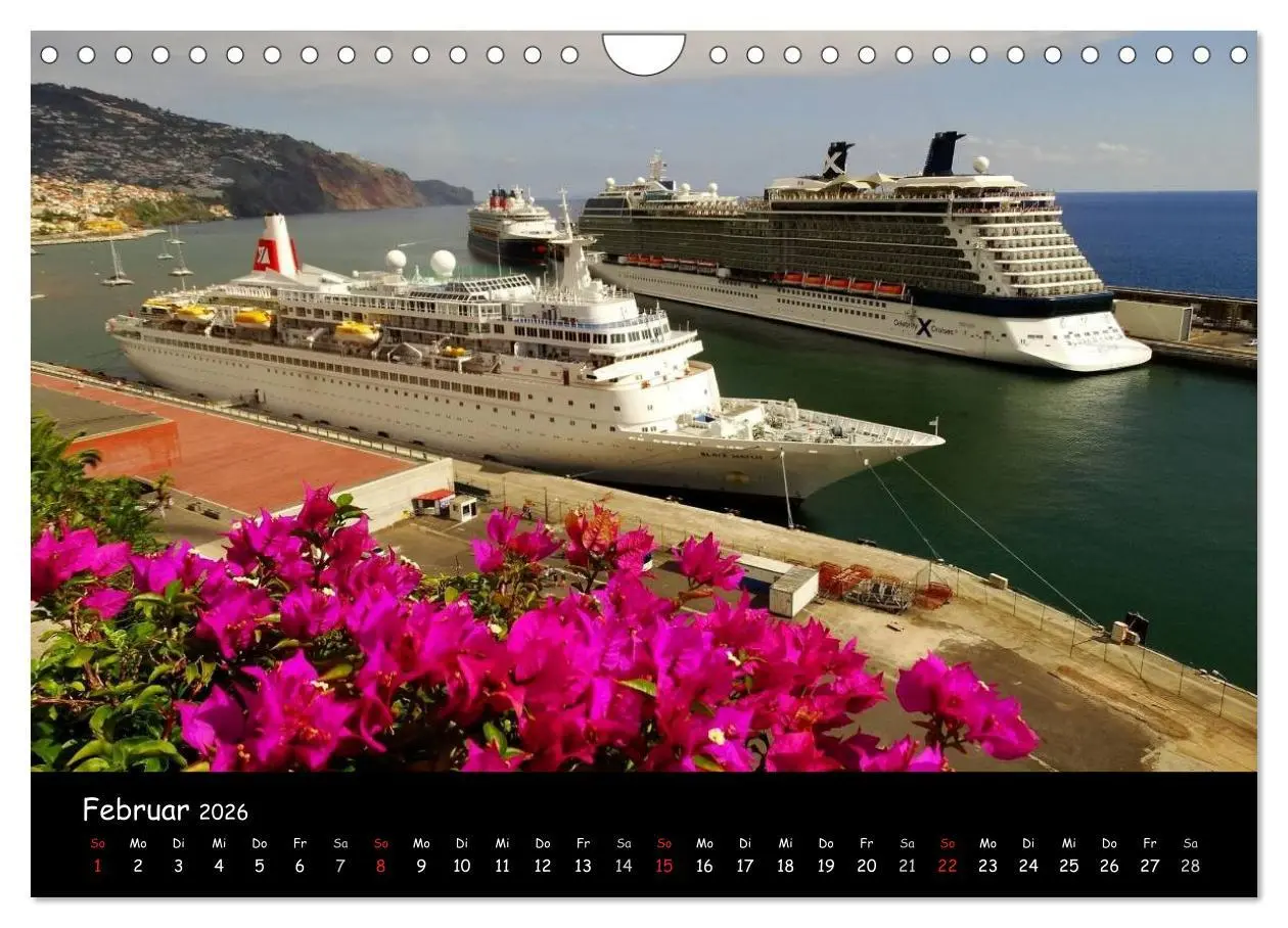 Bild: 9783516080087 | Kreuzfahrt erleben (Wandkalender 2026 DIN A4 quer), CALVENDO...