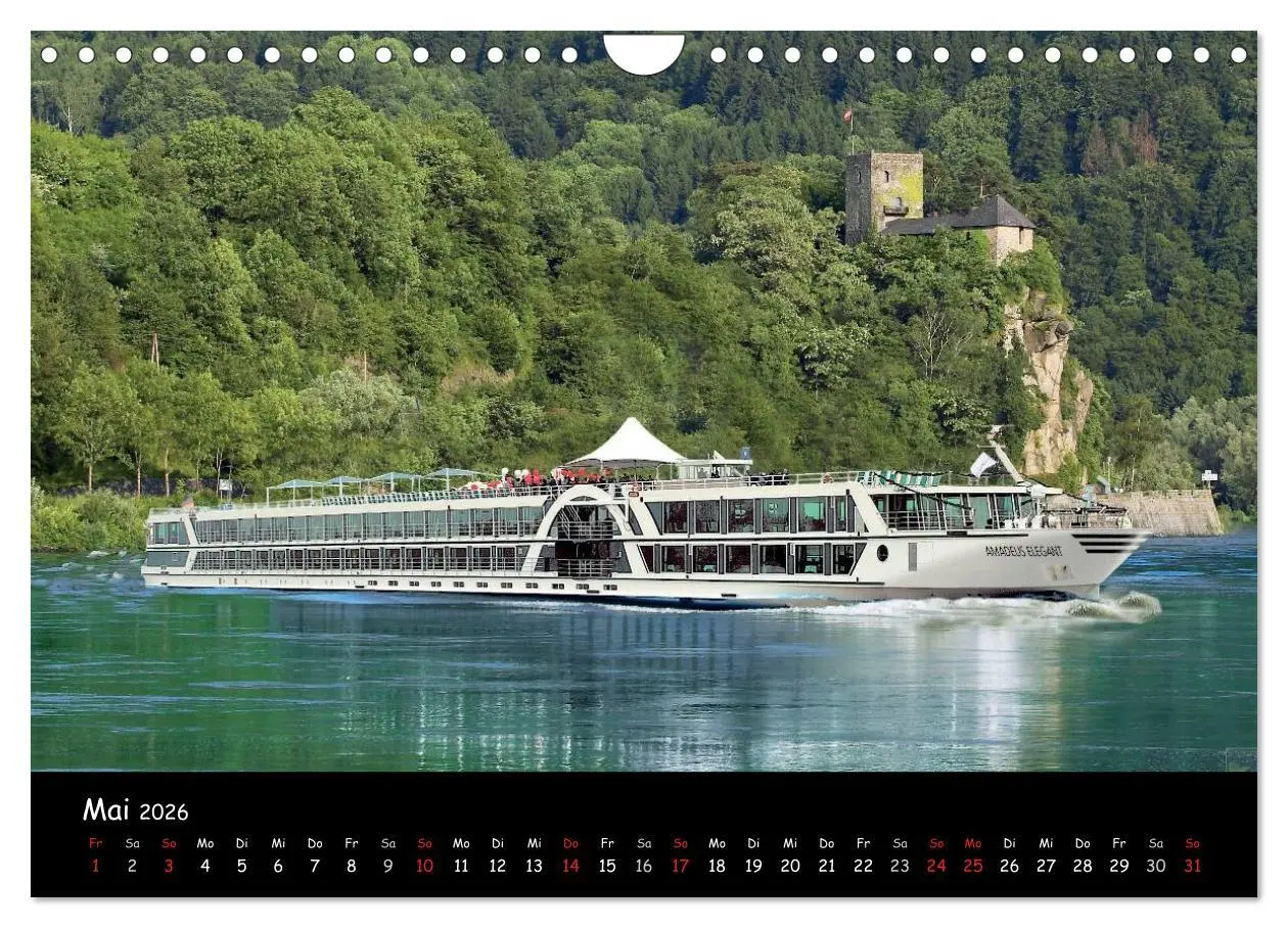 Bild: 9783516080087 | Kreuzfahrt erleben (Wandkalender 2026 DIN A4 quer), CALVENDO...