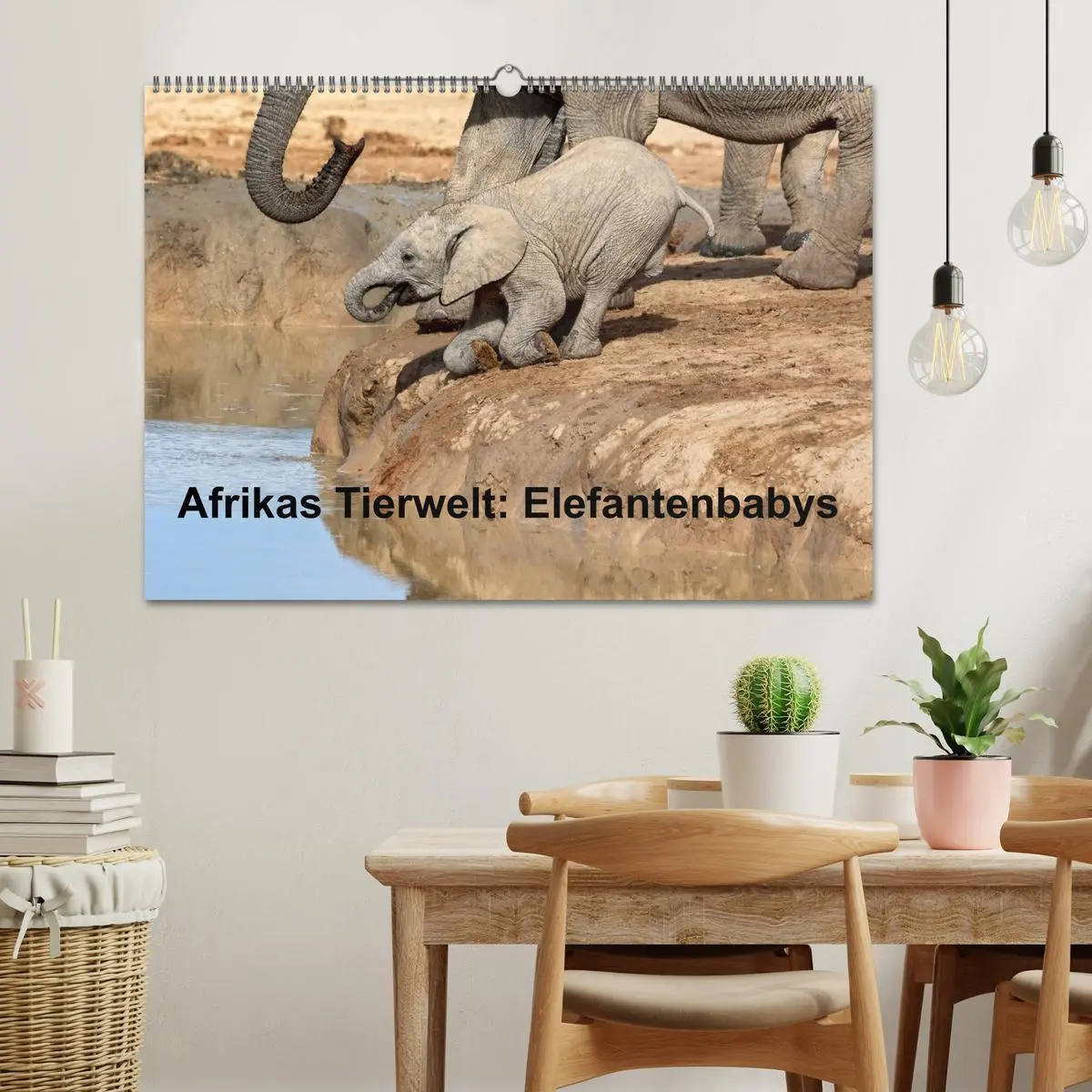 Bild: 9783516220087 | Afrikas Tierwelt: Elefantenbabys (Wandkalender 2026 DIN A2 quer),...