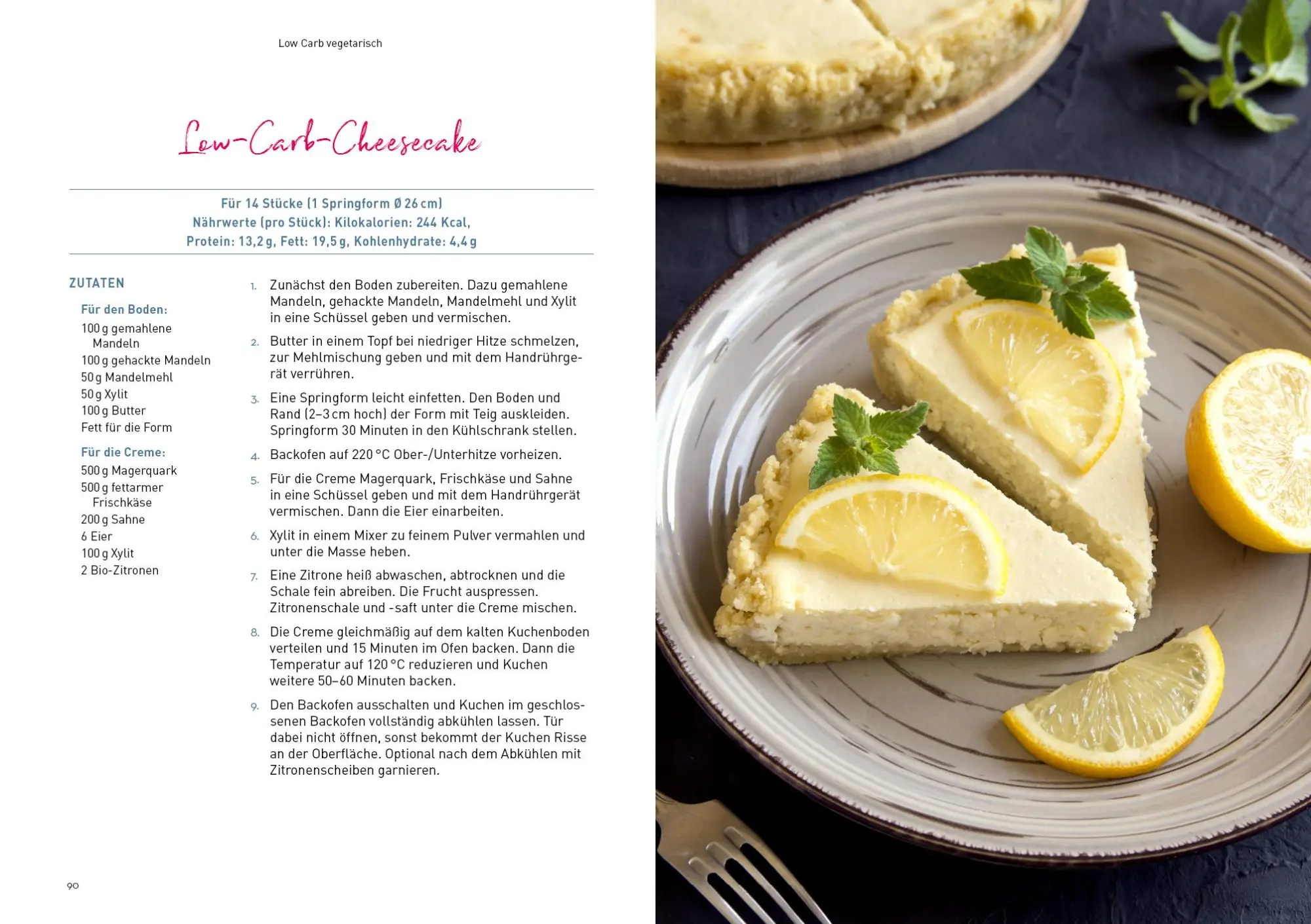 Bild: 9783742320087 | Low Carb vegetarisch. | Low-Carb-Rezept des Tages | Taschenbuch | 2021
