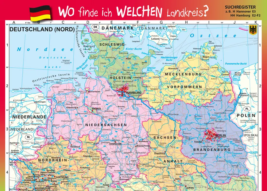 Bild: 4027871010187 | Auto-Reise-Atlas für Kinder | Mit vielen interessanten Informationen