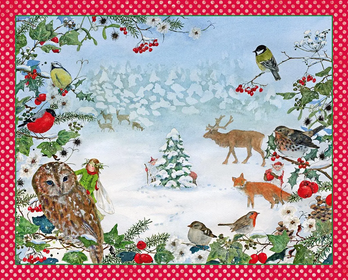Cover: 4260300470187 | Adventskalender 'Waldweihnacht' | Daniela Drescher | Kalender | 1 S.