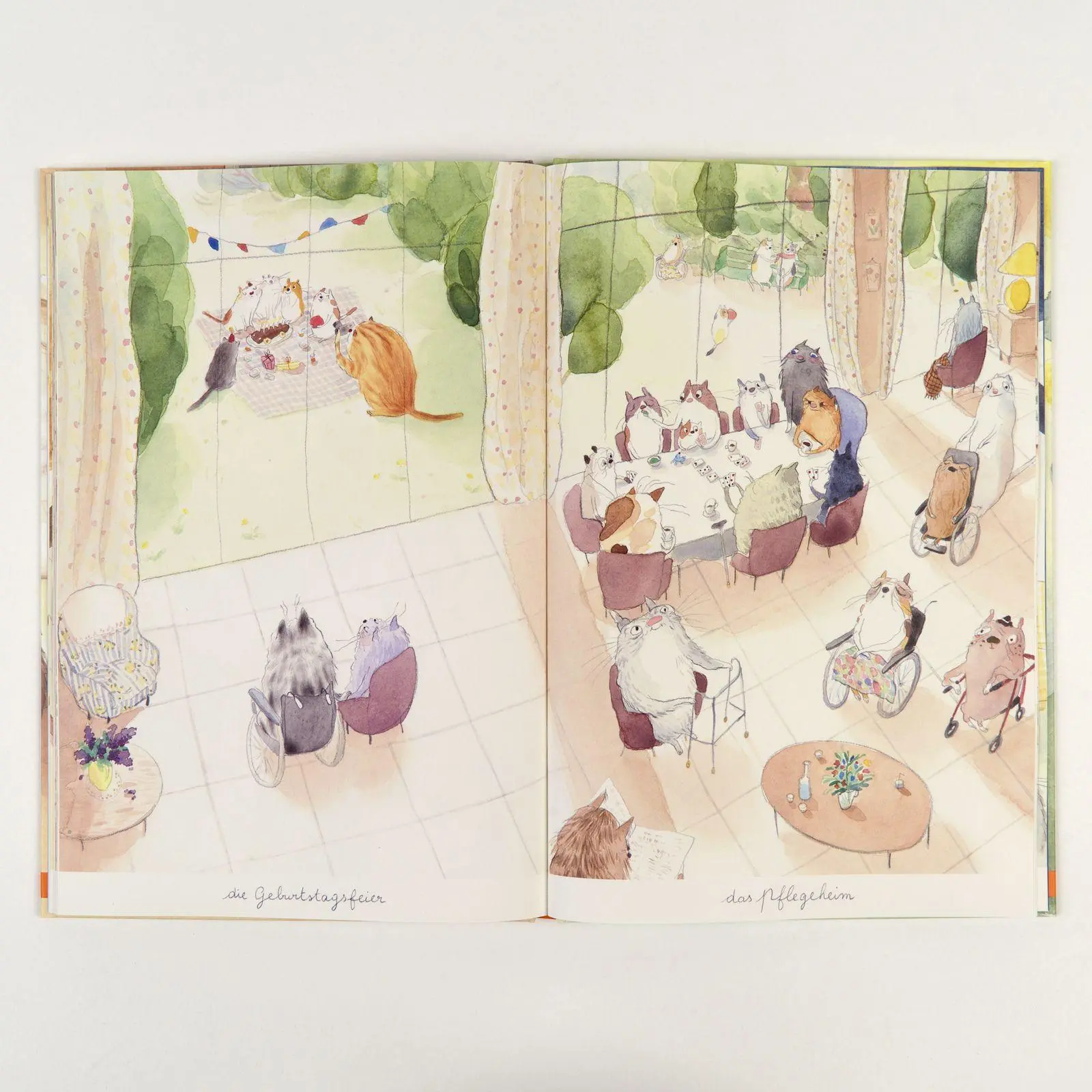 Bild: 9783407790187 | Das Jahr der Katzen. Ein Wimmelbuch | Vierfarbiges Bilderbuch | Buch