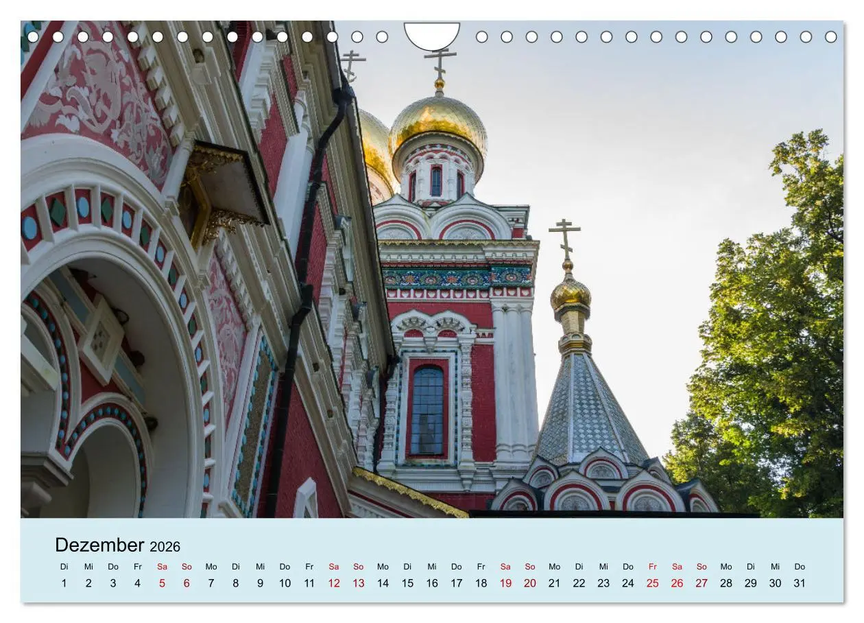 Bild: 9783457670187 | Unbekanntes Bulgarien (Wandkalender 2026 DIN A4 quer), CALVENDO...