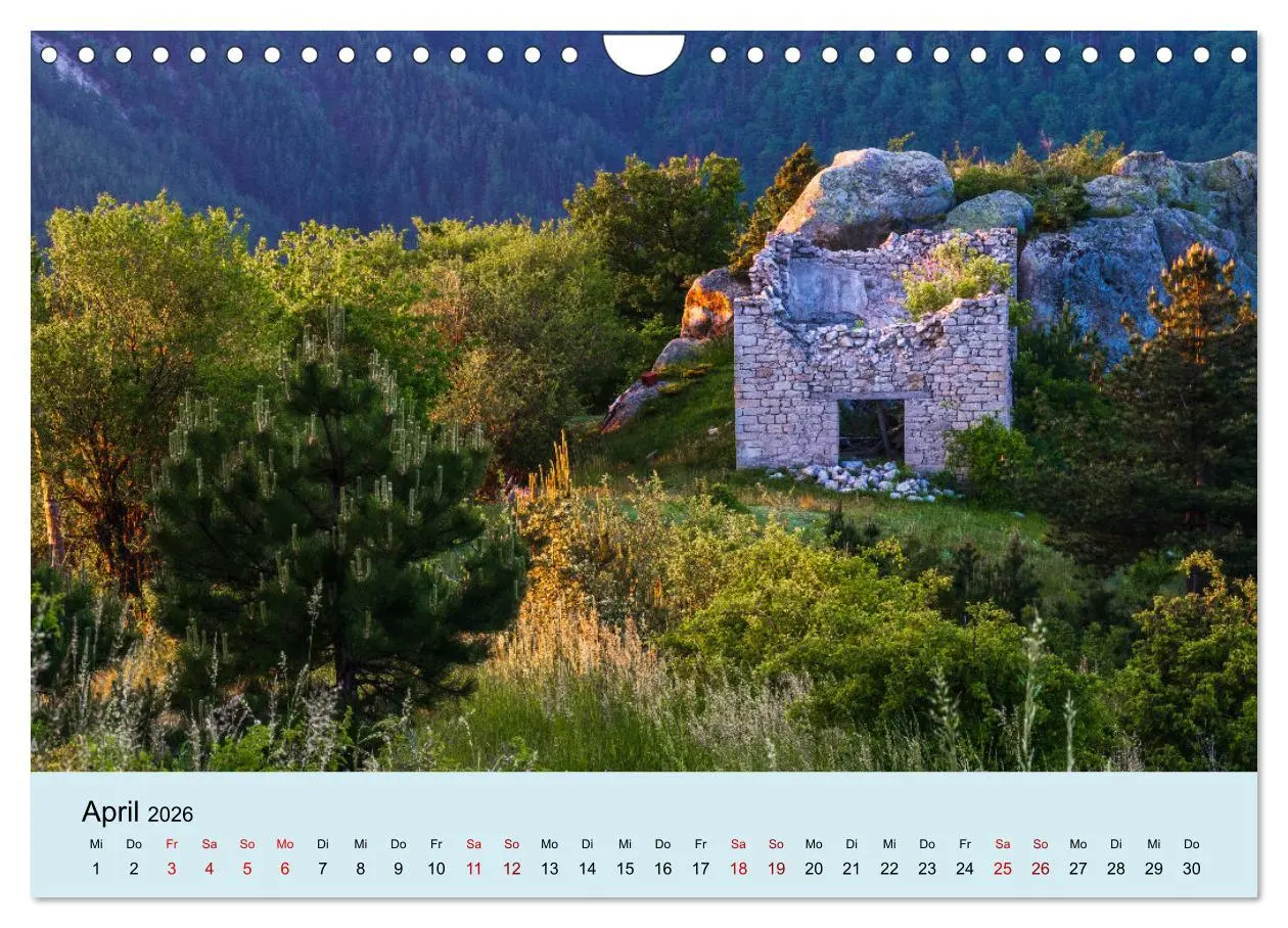 Bild: 9783457670187 | Unbekanntes Bulgarien (Wandkalender 2026 DIN A4 quer), CALVENDO...