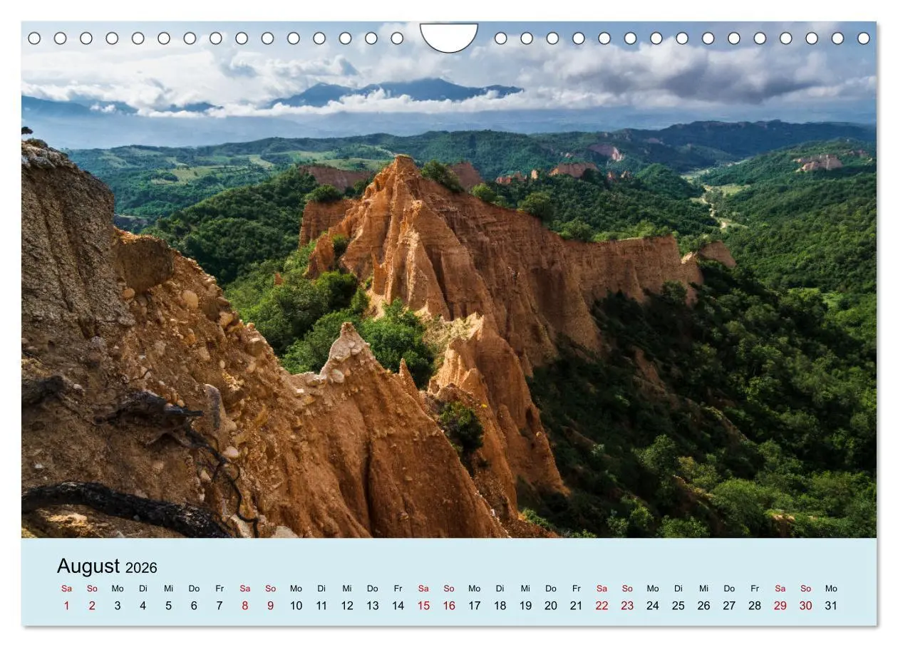 Bild: 9783457670187 | Unbekanntes Bulgarien (Wandkalender 2026 DIN A4 quer), CALVENDO...
