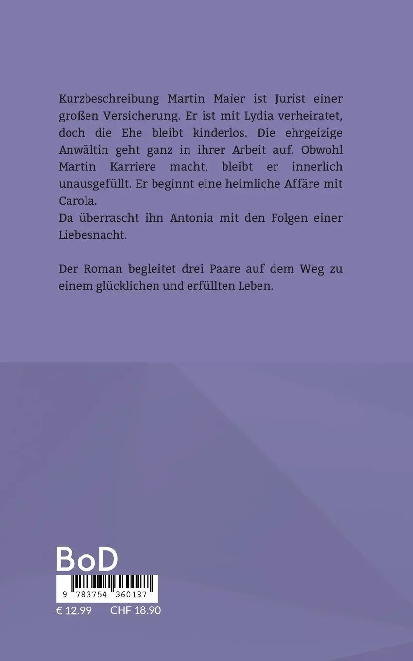 Rückseite: 9783754360187 | Carola - es begann nach dem Oktoberfest | Markus Nüsseler | Buch