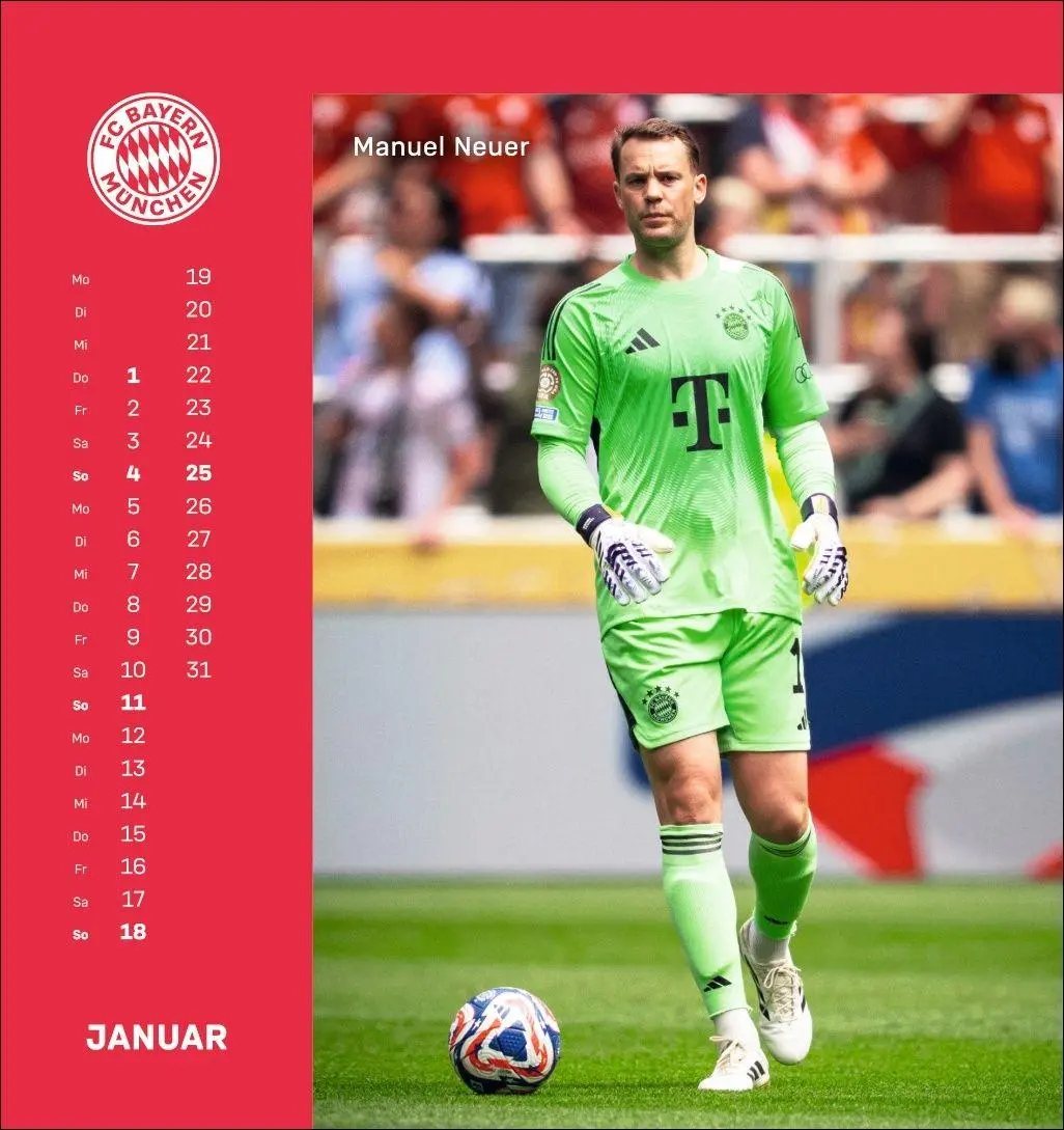 Bild: 9783756410187 | FC Bayern München Postkartenkalender 2026 | Heye | Kalender | 13 S.