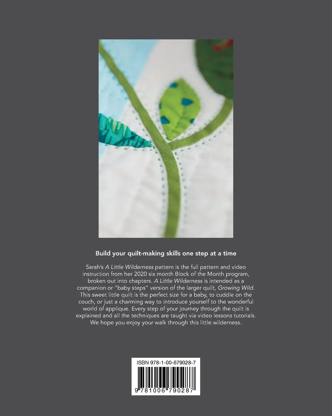 Rückseite: 9781006790287 | A Little Wilderness Quilt Pattern and Instructional Videos | Fielke