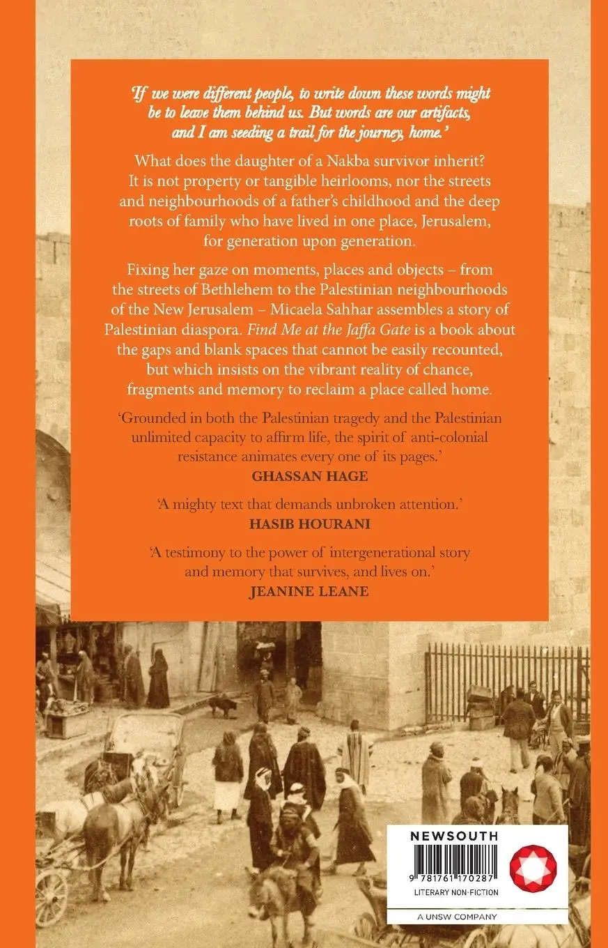 Rückseite: 9781761170287 | Find Me at the Jaffa Gate | Micaela Sahhar | Taschenbuch | Englisch