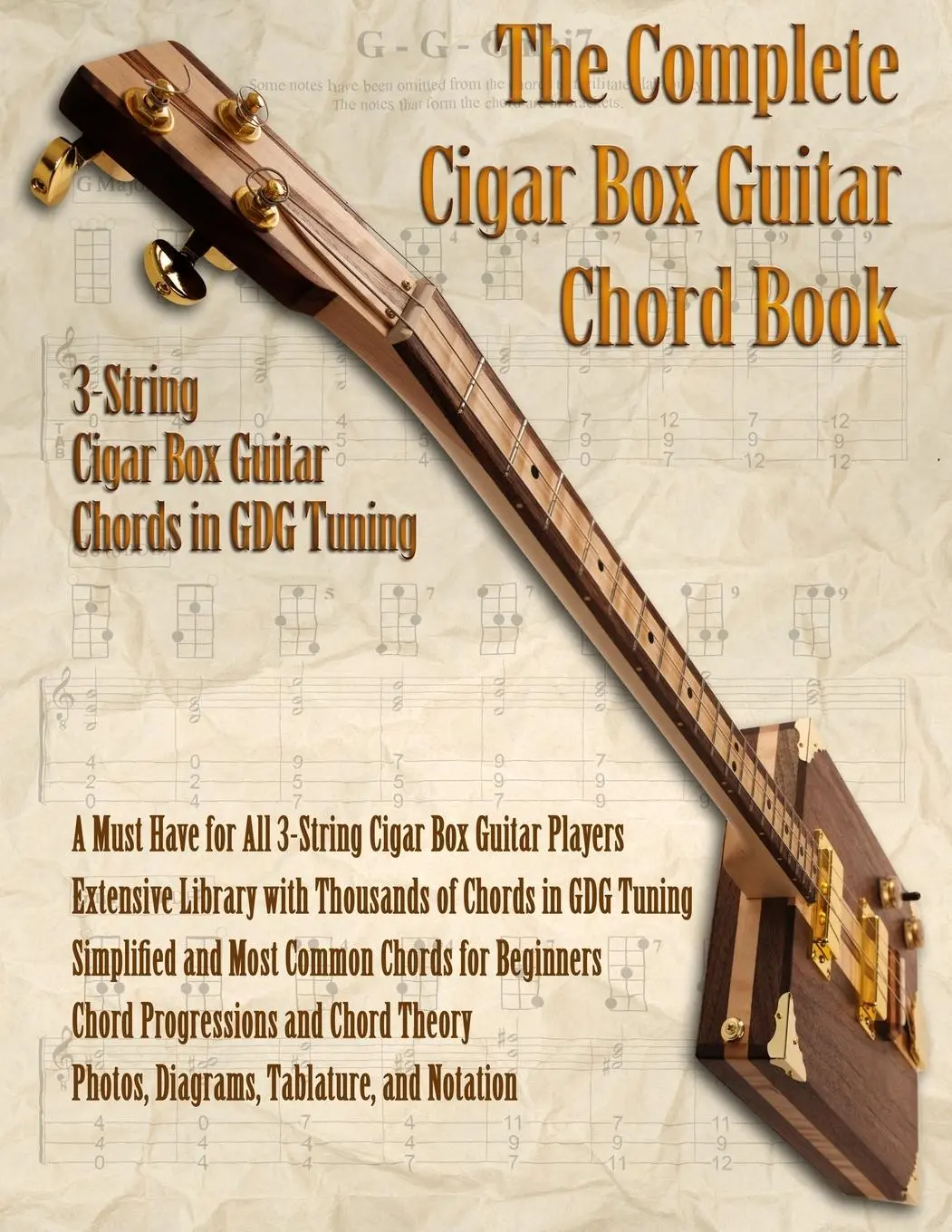 Cover: 9781777010287 | The Complete 3-String Cigar Box Guitar Book | Brent C Robitaille
