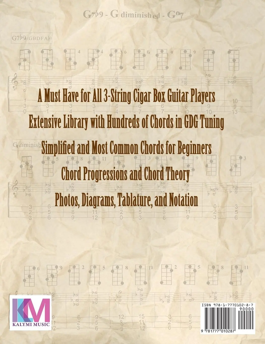 Rückseite: 9781777010287 | The Complete 3-String Cigar Box Guitar Book | Brent C Robitaille