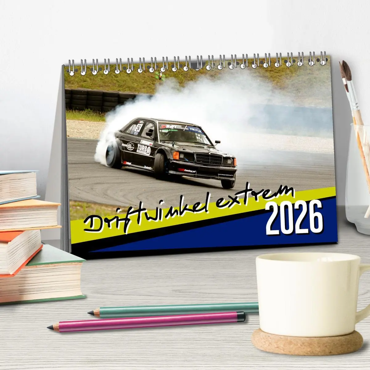 Bild: 9783457660287 | Driftwinkel Extrem (Tischkalender 2026 DIN A5 quer), CALVENDO...