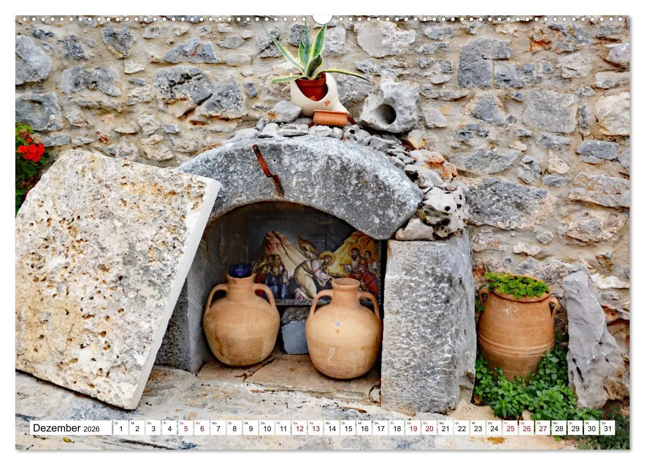 Bild: 9783457730287 | Idylle auf Kreta (Wandkalender 2026 DIN A2 quer), CALVENDO...