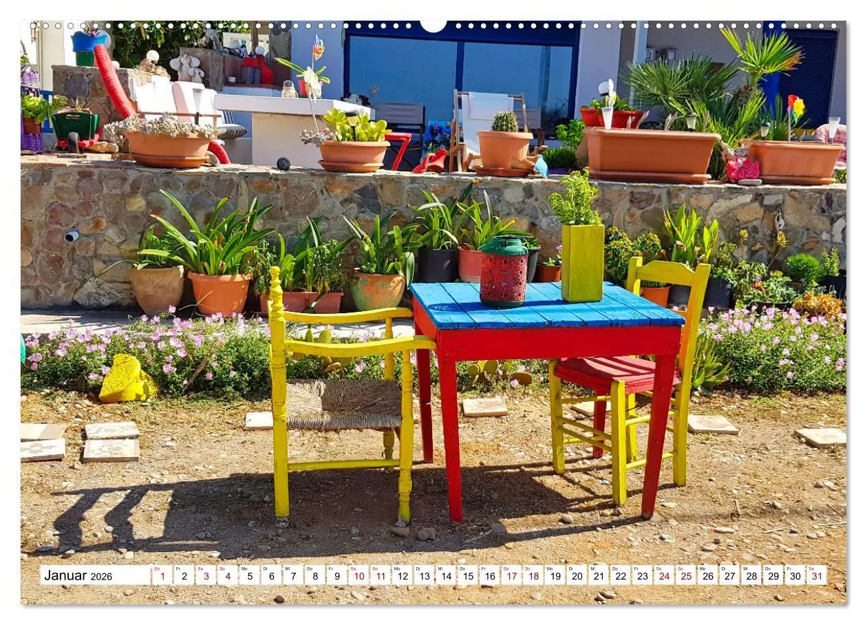 Bild: 9783457730287 | Idylle auf Kreta (Wandkalender 2026 DIN A2 quer), CALVENDO...