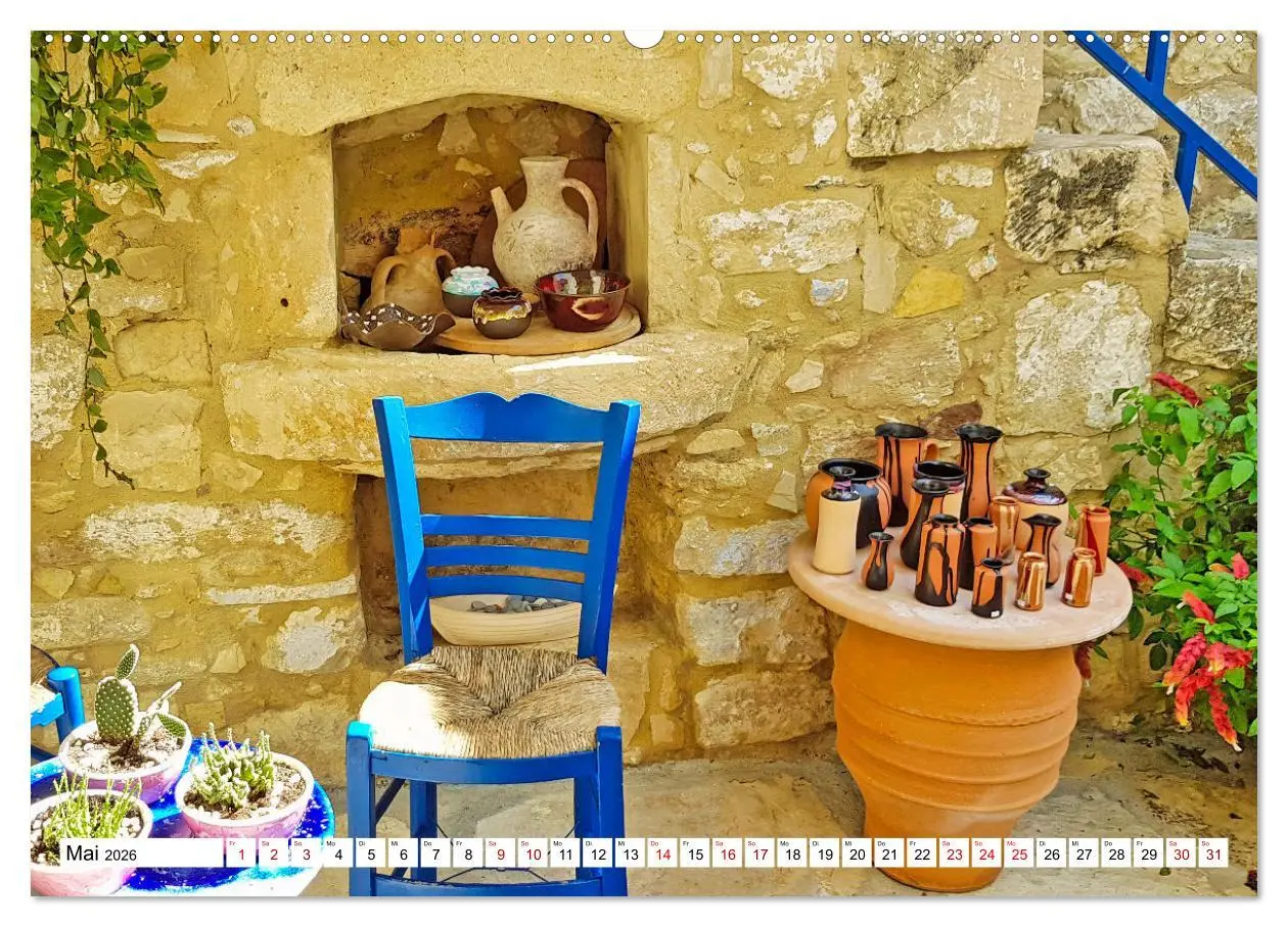 Bild: 9783457730287 | Idylle auf Kreta (Wandkalender 2026 DIN A2 quer), CALVENDO...