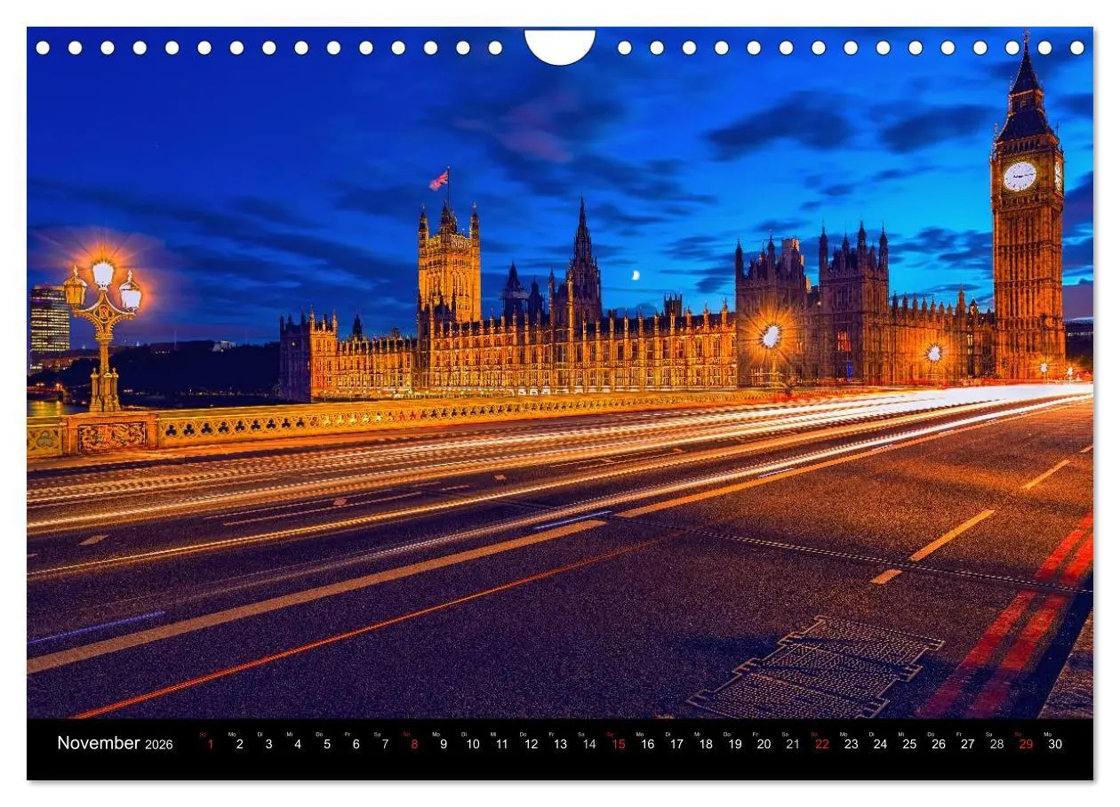 Bild: 9783516130287 | Weltmetropole London (Wandkalender 2026 DIN A4 quer), CALVENDO...