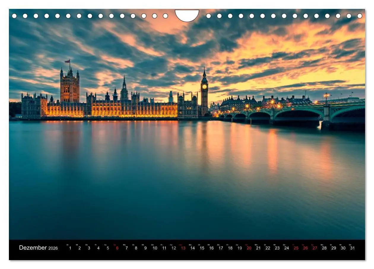 Bild: 9783516130287 | Weltmetropole London (Wandkalender 2026 DIN A4 quer), CALVENDO...
