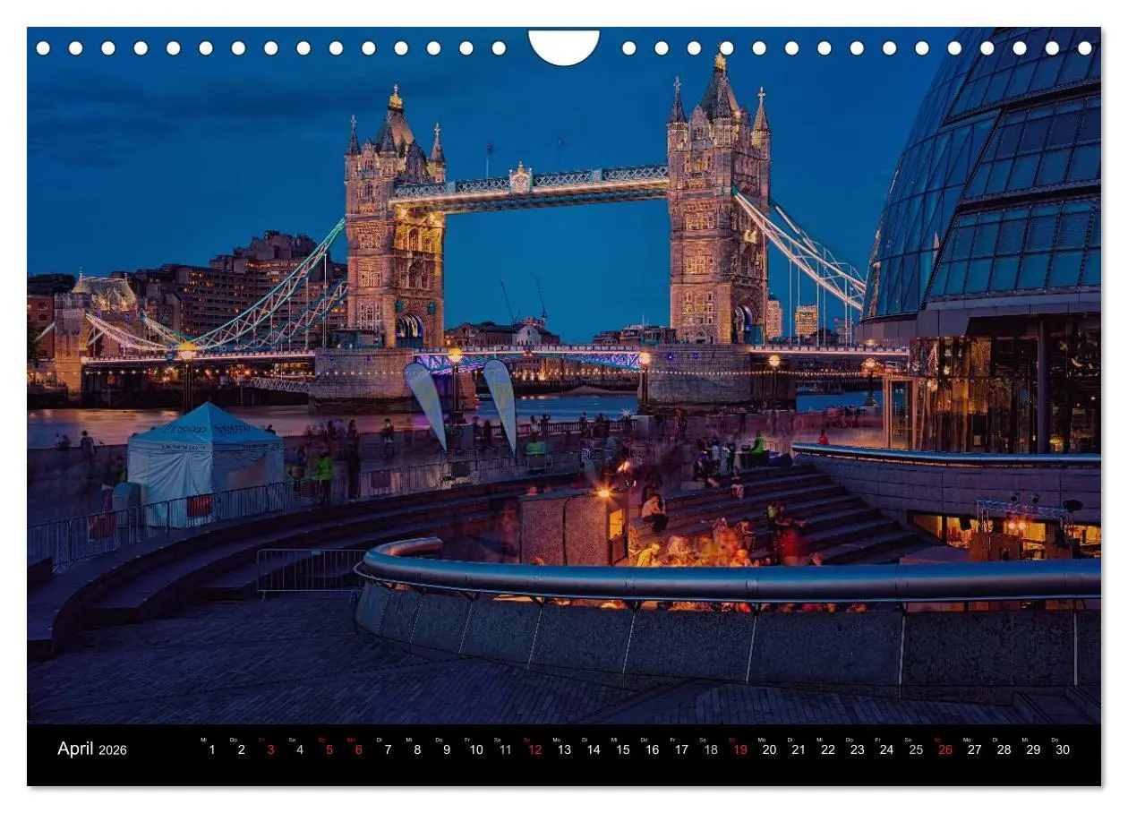 Bild: 9783516130287 | Weltmetropole London (Wandkalender 2026 DIN A4 quer), CALVENDO...
