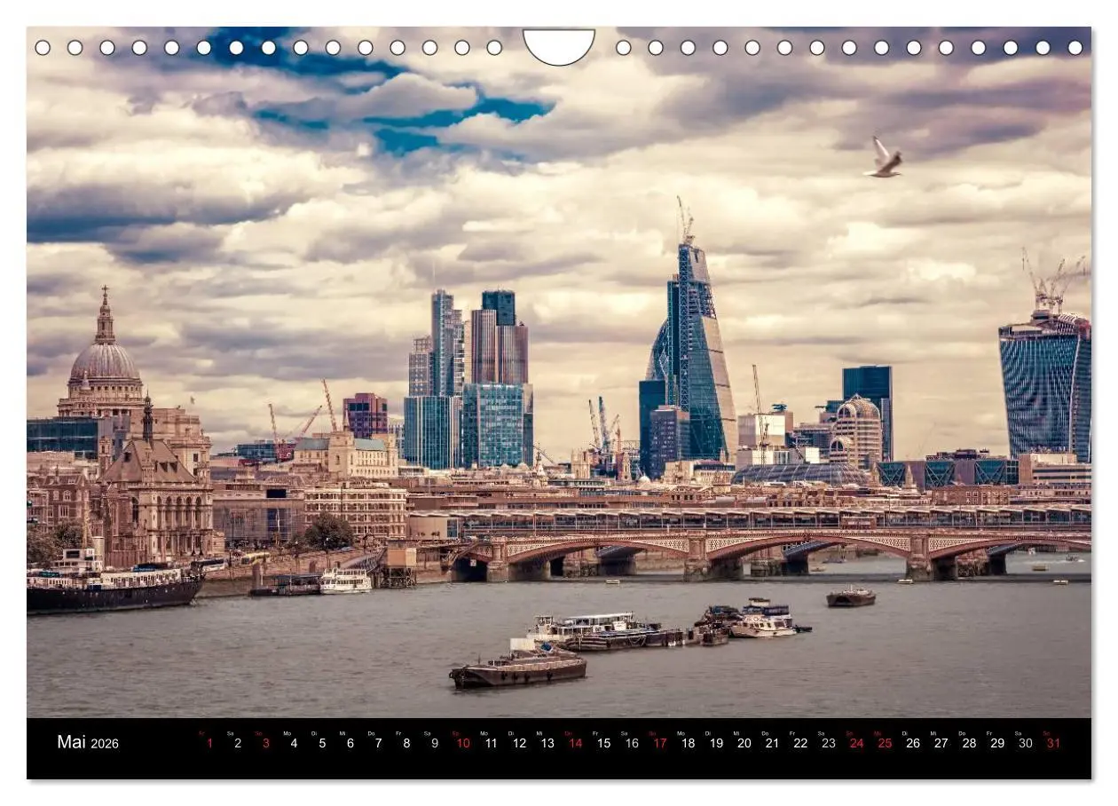 Bild: 9783516130287 | Weltmetropole London (Wandkalender 2026 DIN A4 quer), CALVENDO...