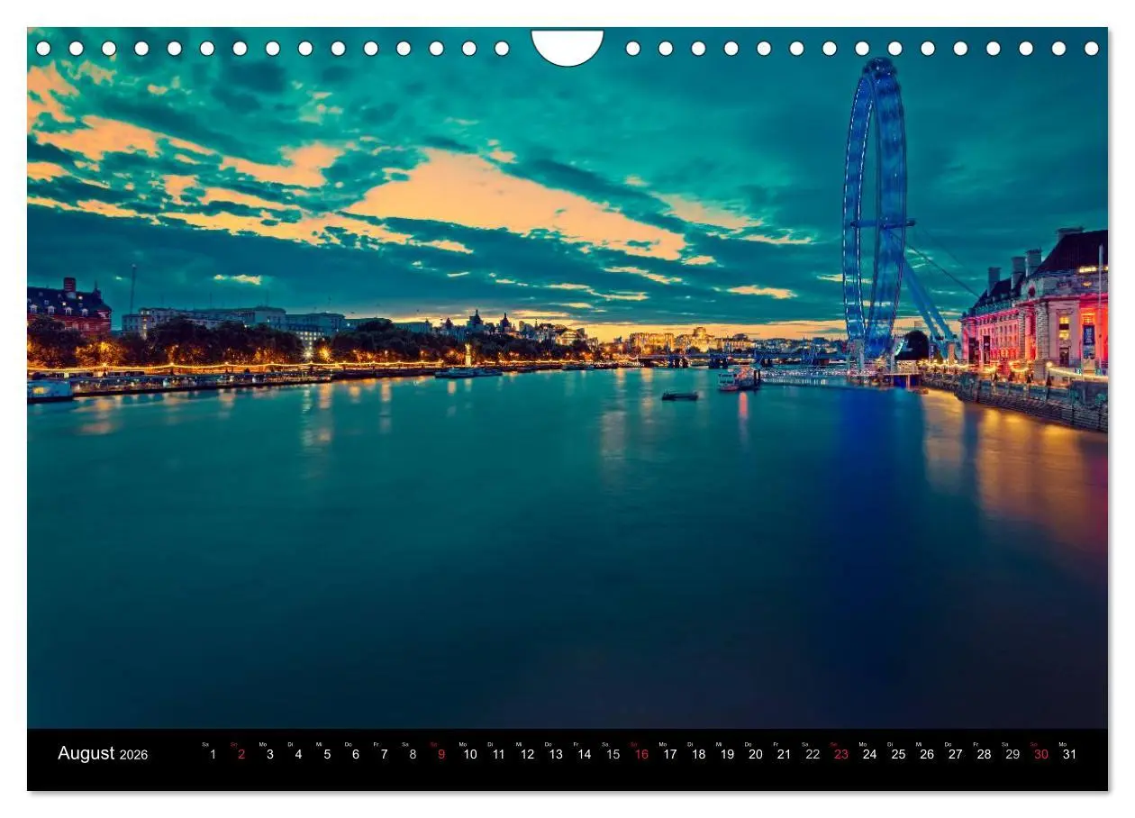 Bild: 9783516130287 | Weltmetropole London (Wandkalender 2026 DIN A4 quer), CALVENDO...