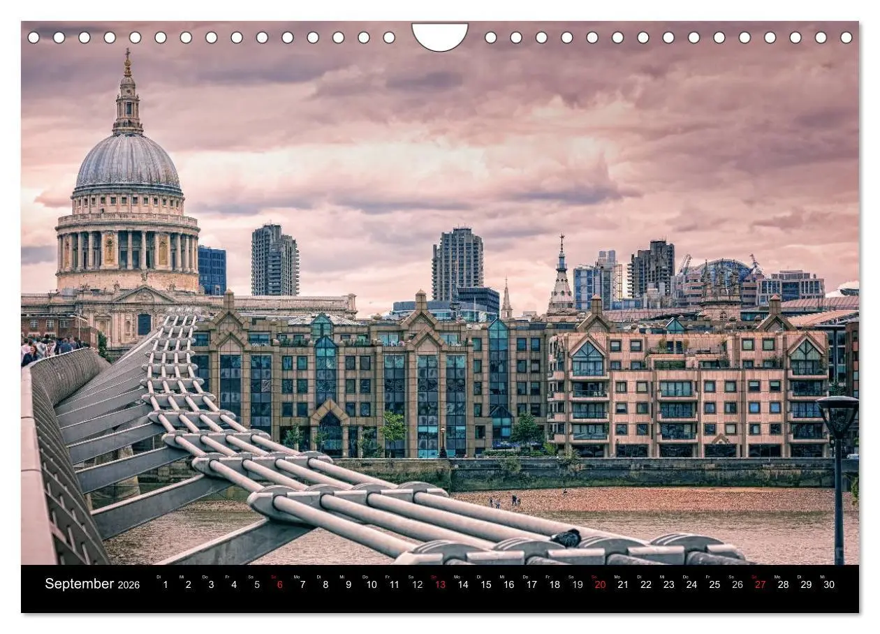 Bild: 9783516130287 | Weltmetropole London (Wandkalender 2026 DIN A4 quer), CALVENDO...