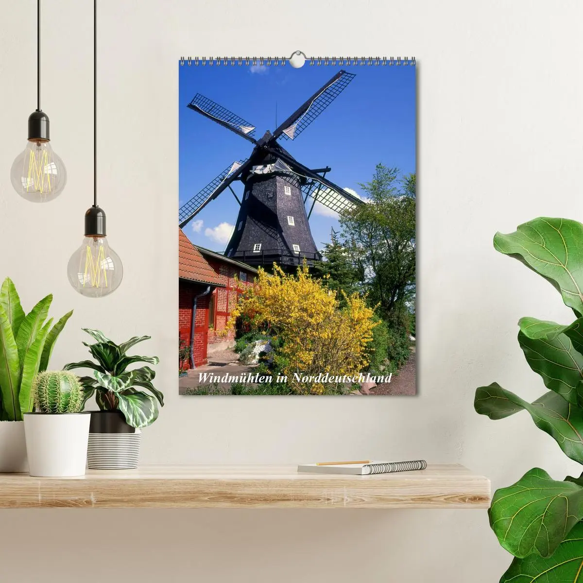 Bild: 9783516440287 | Windmühlen in Norddeutschland (Wandkalender 2026 DIN A3 hoch),...