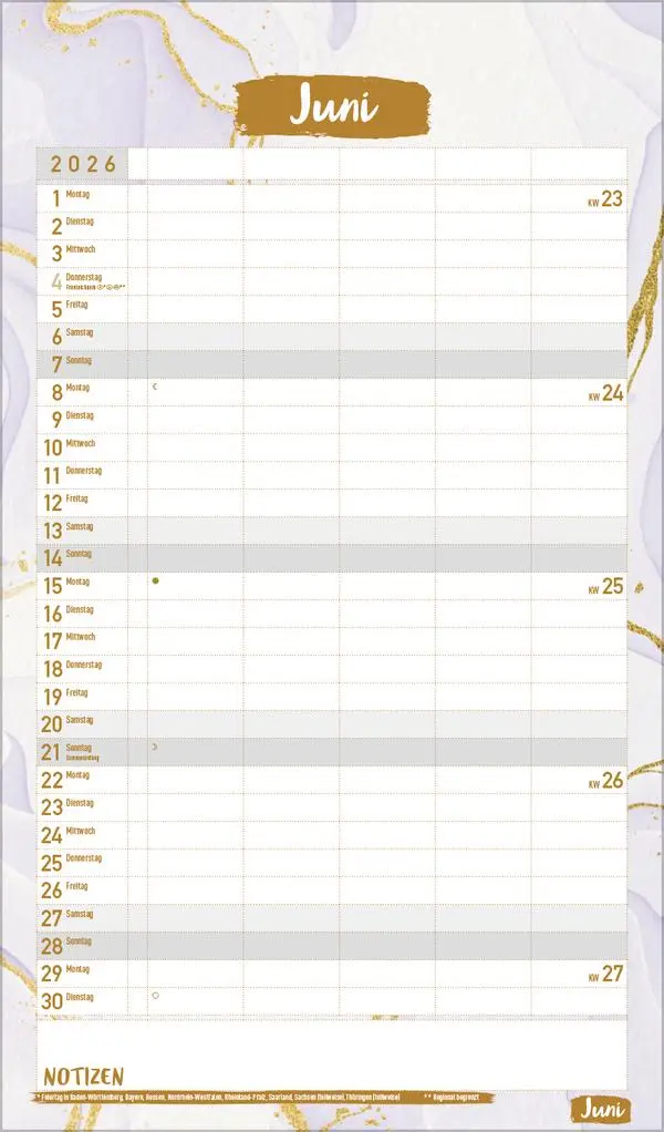 Bild: 9783731890287 | Familienplaner Metallic Glam 2026 | Verlag Korsch | Kalender | 14 S.