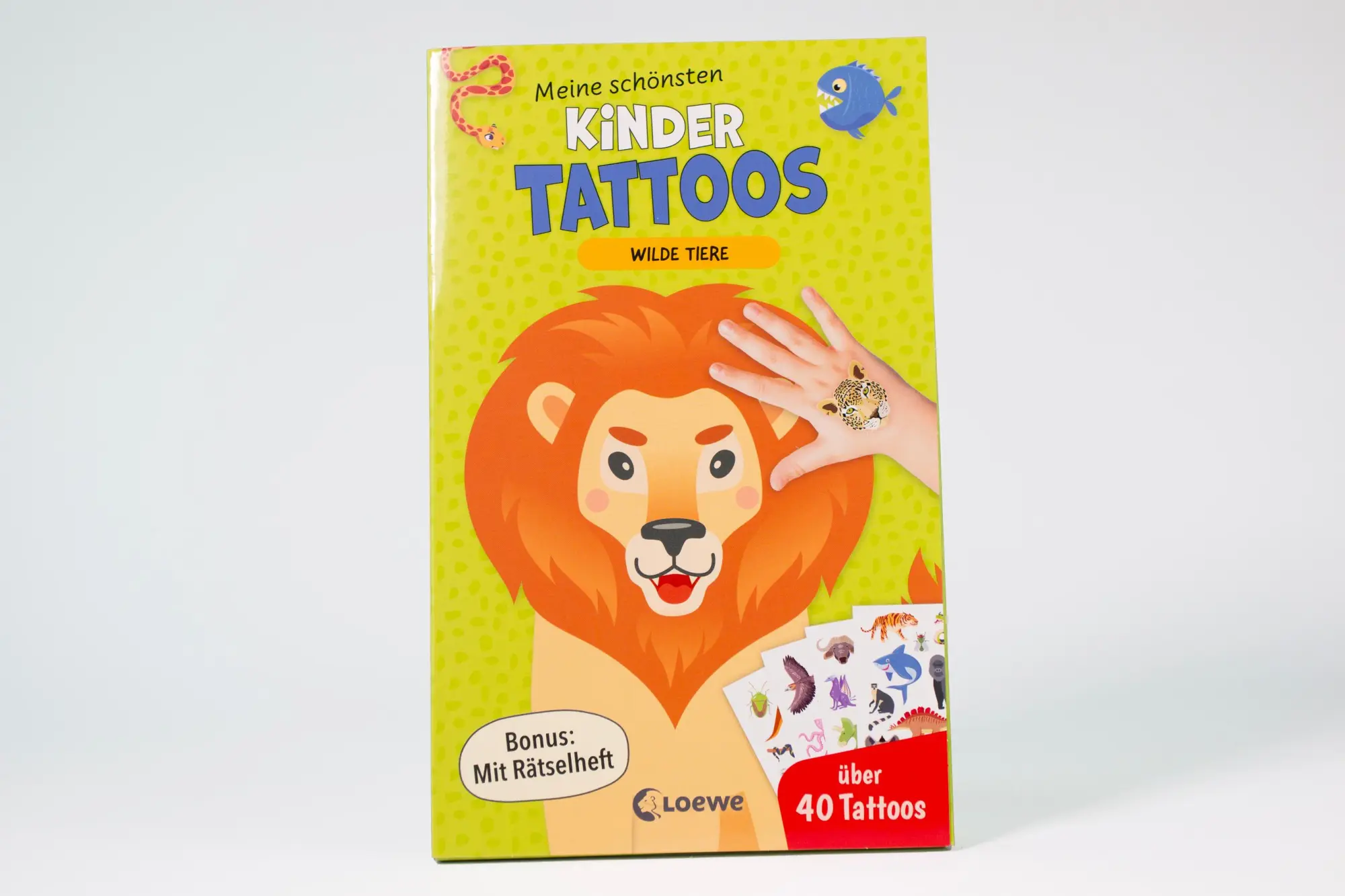 Bild: 9783743220287 | Meine schönsten Kindertattoos - Wilde Tiere | Svenja Pidde | Buch