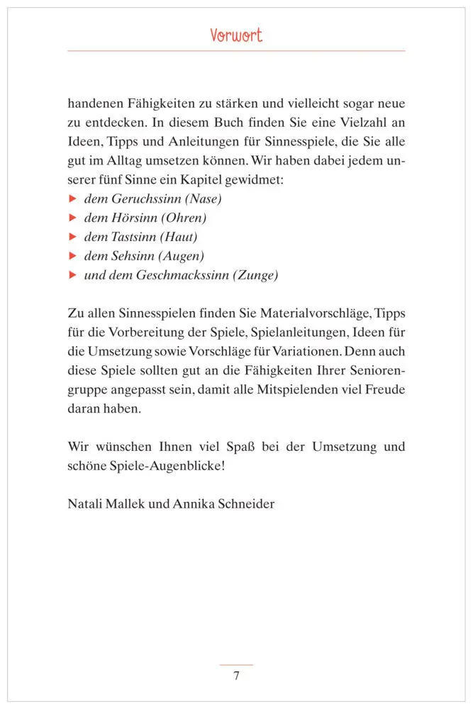 Bild: 9783944360287 | Wahrnehmungsspiele für alle Sinne | Mal-alt-werden-Edition Band 10
