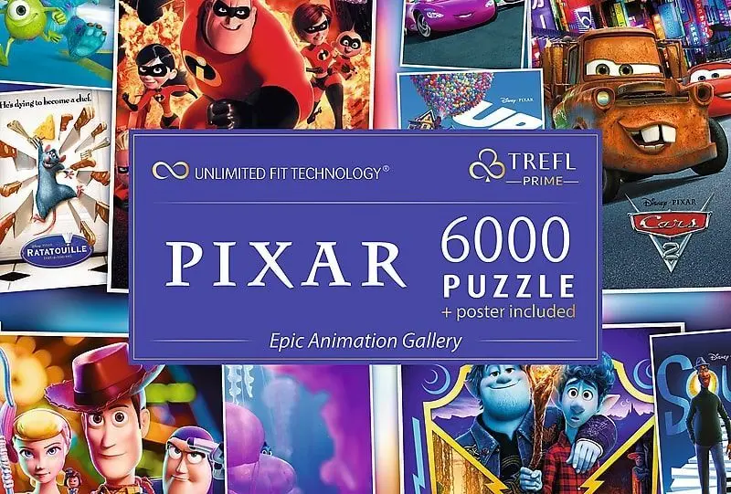 Bild: 5900511810387 | UFT Puzzle 6000 - Disney / Pixar Animationsgalerie | Spiel | Kartonage