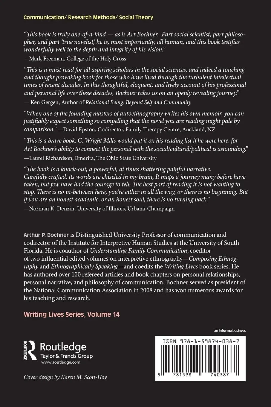 Rückseite: 9781598740387 | Coming to Narrative | Arthur P Bochner | Taschenbuch | Englisch | 2014