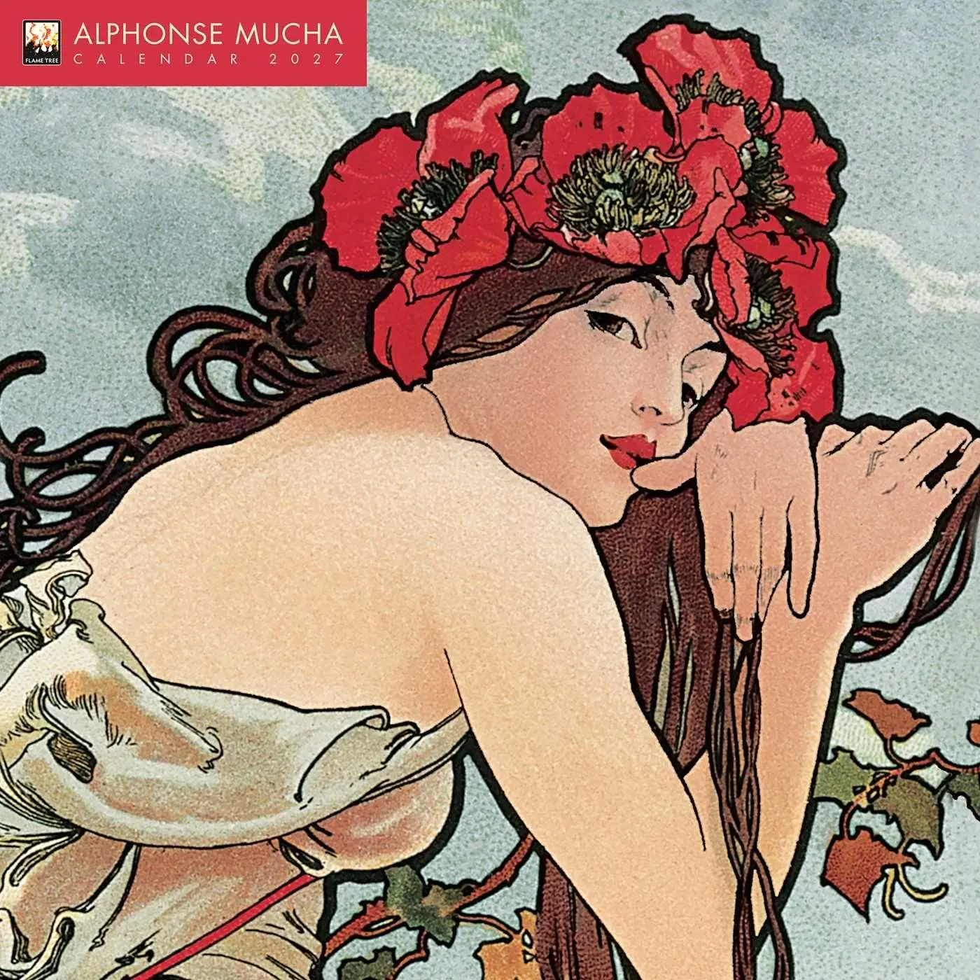 Cover: 9781806940387 | Alphonse Mucha - Alfons Mucha 2027 - Original Flame Tree...