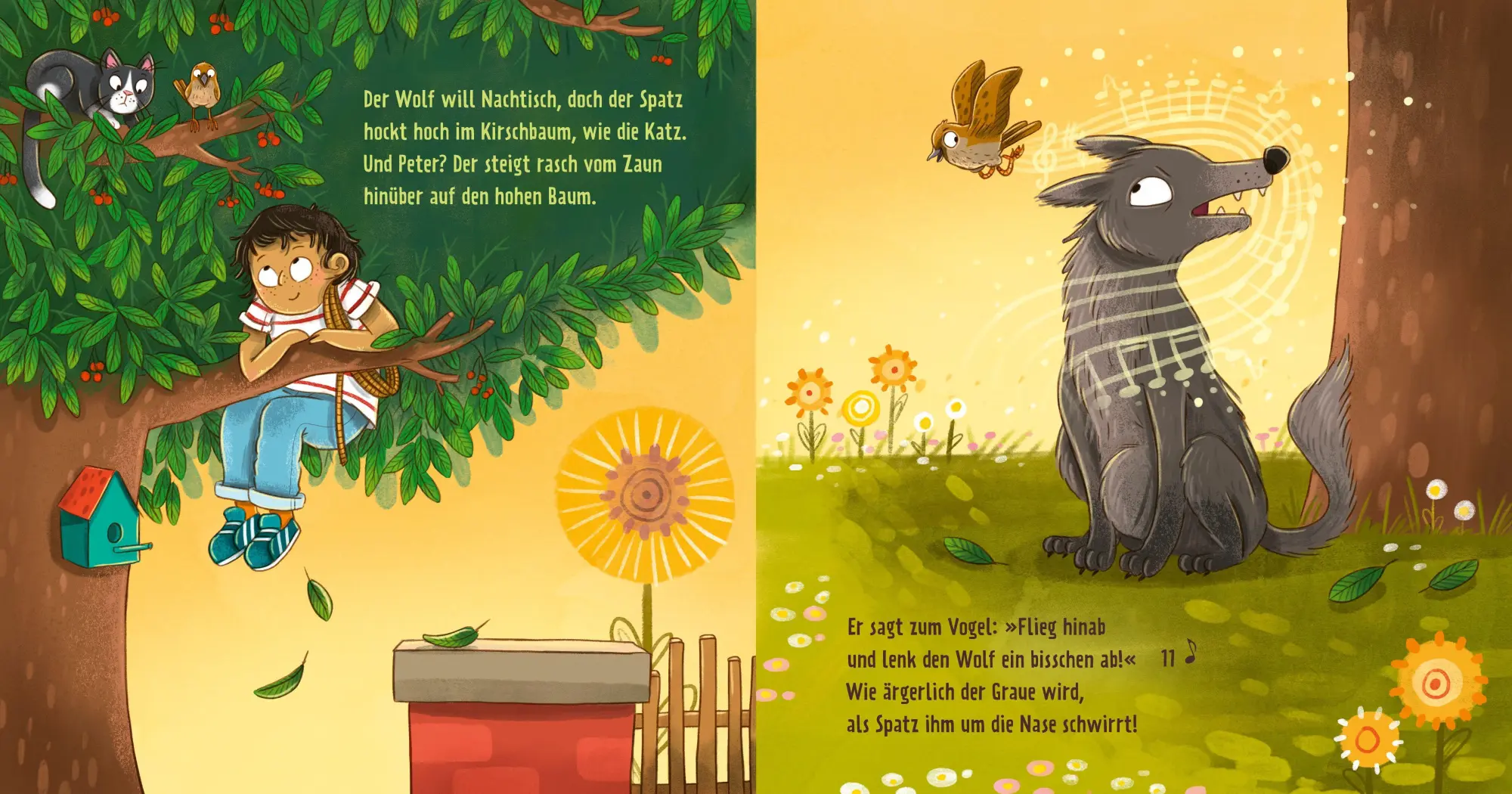 Bild: 9783219120387 | Meine Musikmärchen - Peter und der Wolf (Meine Musikmärchen) | Boese