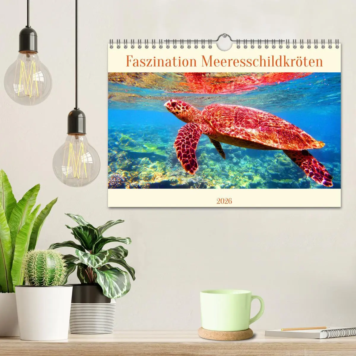 Bild: 9783516050387 | Faszination Meeresschildkröten (Wandkalender 2026 DIN A4 quer),...
