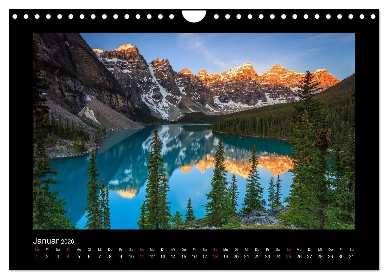 Bild: 9783516120387 | KANADA - Rocky Mountains (Wandkalender 2026 DIN A4 quer), CALVENDO...