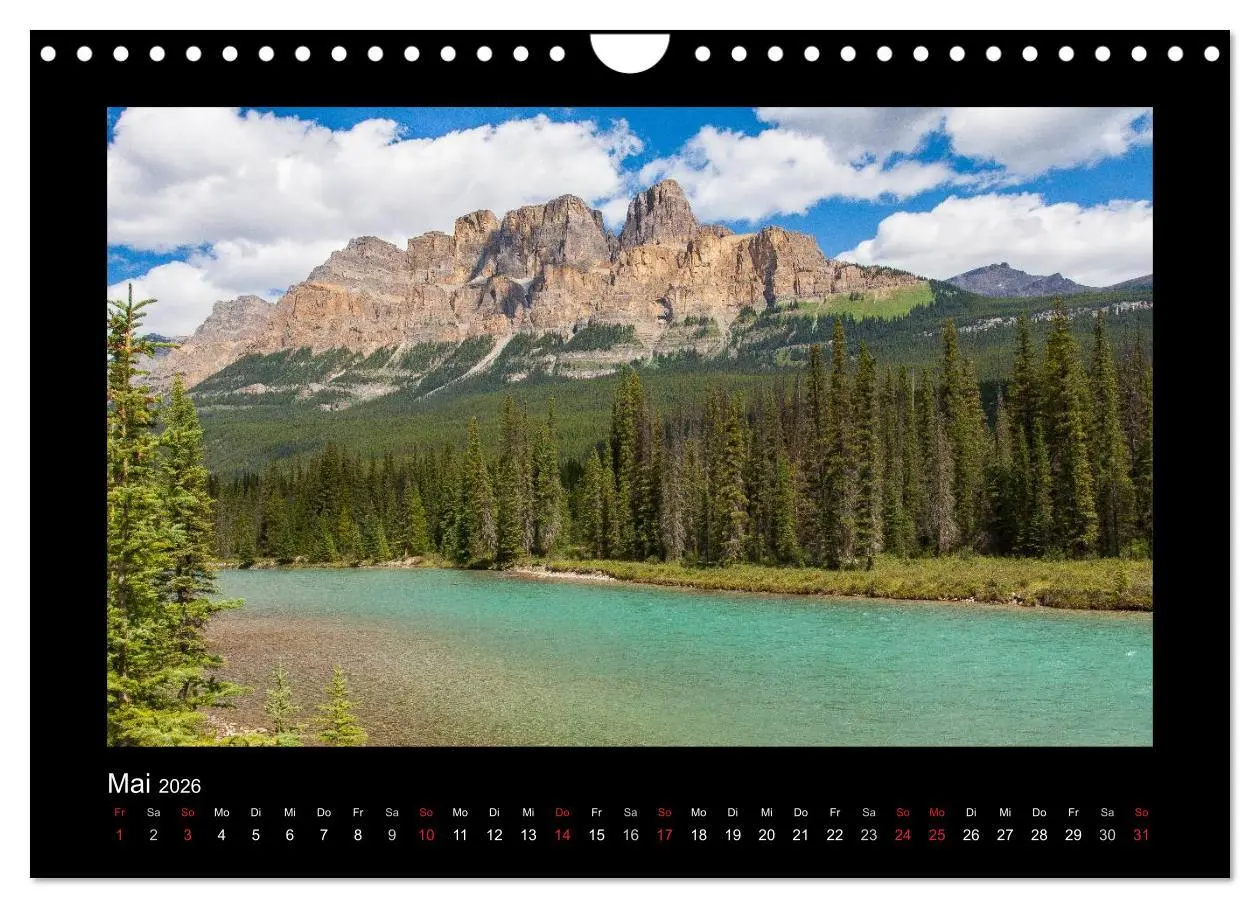 Bild: 9783516120387 | KANADA - Rocky Mountains (Wandkalender 2026 DIN A4 quer), CALVENDO...