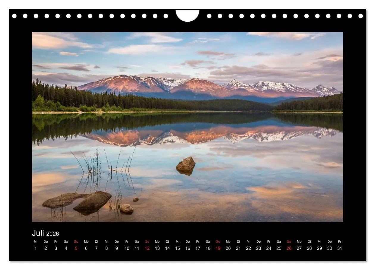 Bild: 9783516120387 | KANADA - Rocky Mountains (Wandkalender 2026 DIN A4 quer), CALVENDO...