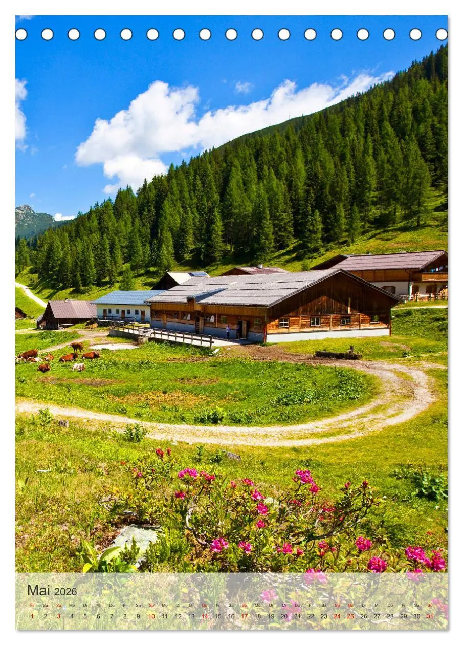 Bild: 9783516290387 | Altenmarkt-Zauchensee (Tischkalender 2026 DIN A5 hoch), CALVENDO...