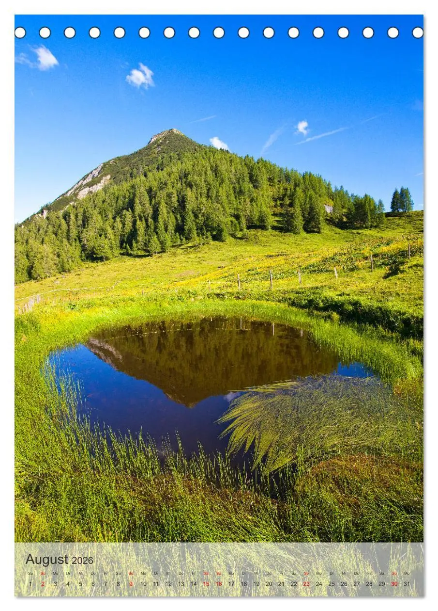 Bild: 9783516290387 | Altenmarkt-Zauchensee (Tischkalender 2026 DIN A5 hoch), CALVENDO...